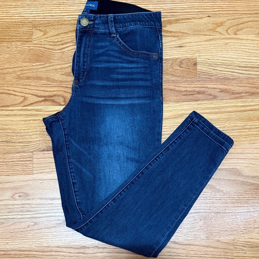 Democracy Women's Dark Blue Slim Jeans